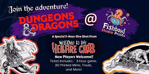 D&D Event: A Stranger Things Themed Adventure - Night Session