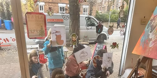 Free Window Painting Class