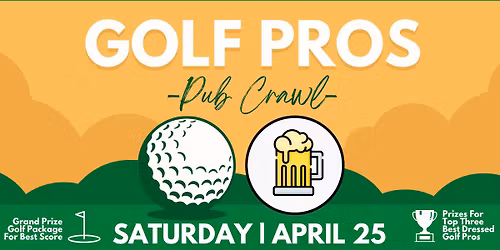 Golf Pros Pub Crawl 2026