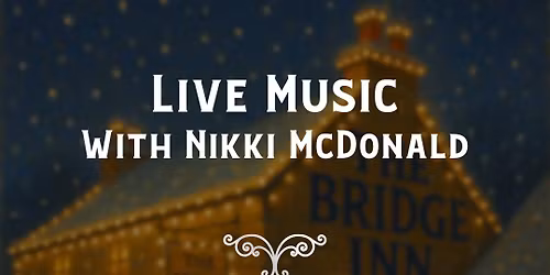 Live Music with Nikki McDonald