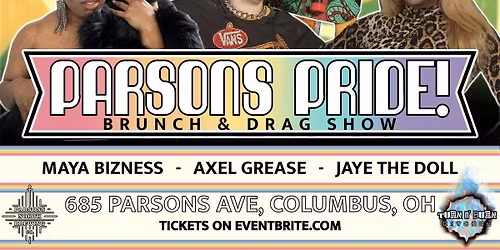 PARSONS PRIDE MAY!  Brunch and Drag Show