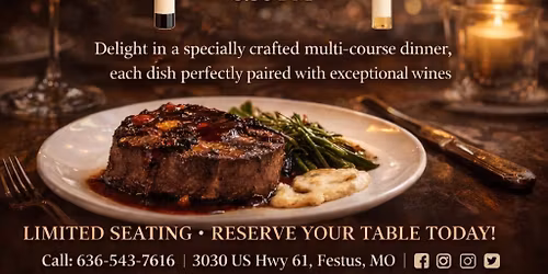 Wine and dinner pairing 