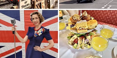 New Years Eve afternoon tea Vintage bus and steam train trip 