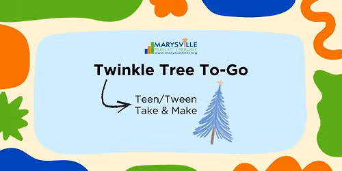 Teen\/Tween Take & Make - Twinkle Tree To-Go