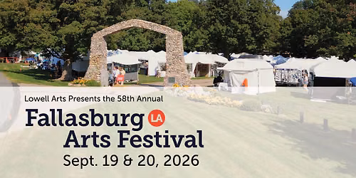 Lowell Arts Presents: Fallasburg Arts Festival