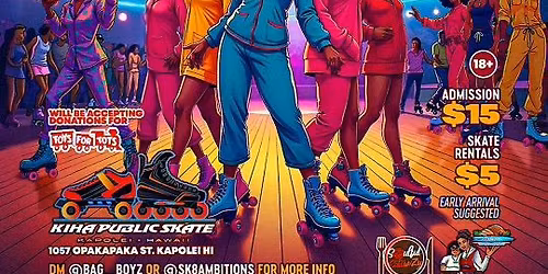 Pajama Skate Jam: RnB Skate Night