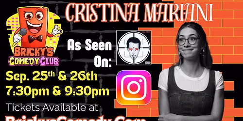 Cristina Mariani @ Bricky's Comedy Club