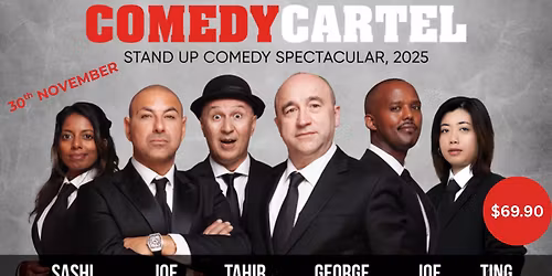 JOE AVATI & THE COMEDY CARTEL \u2014 LIVE ON STAGE!