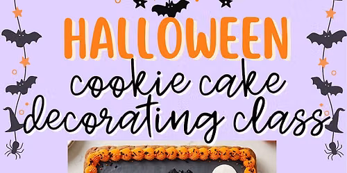 Cookie Cake Class - Halloween Landscape