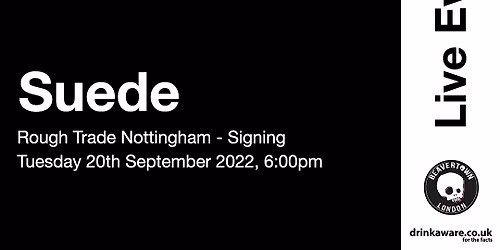 Suede Nottingham Tickets