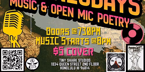 Wanderlust Wednesdays - Poetry Open Mic - JUNE 17th