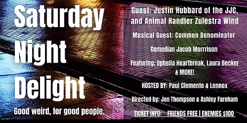 Saturday Night Delight | Wholesome Chaos LIVE | Free