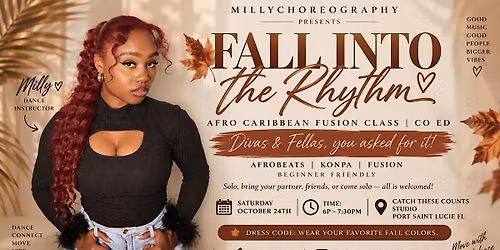 Fall into the Rhythm| Afro Caribbean Fusion Class