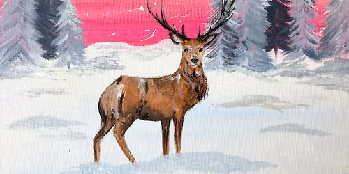 Sip & Paint at Racks Bar & Kitchen, Clifton, Bristol - "Crown of Frost"