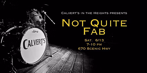 Not Quite Fab @Calvert's