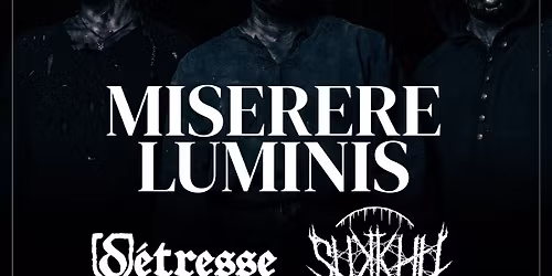 Miserere Luminis - D\u00e9tresse - Sukkhu @Modra Vopice 06\/04\/2026