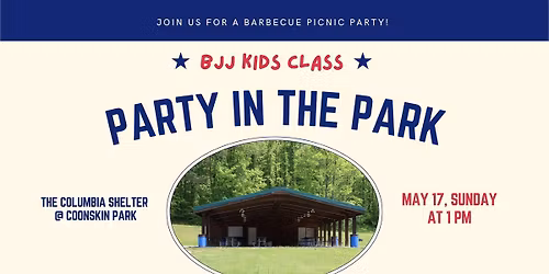 Party in the park - BJJ kids class