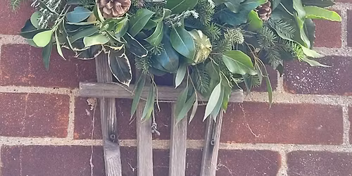 Eco Christmas Wreath Course With Deb