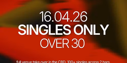 Thursday | Leigh Street Luggage (Over 30s) | Adelaide 