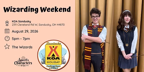KOA Sandusky Wizarding Weekend