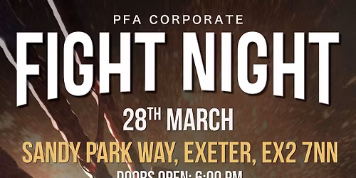 PFA Corporate Fight Night