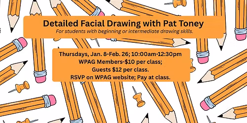 Detailed Facial Drawing with Pat Toney