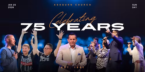 Ashburn Church's 75th Anniversary Celebration