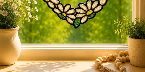 Daisy Heart Sun Catcher Workshop