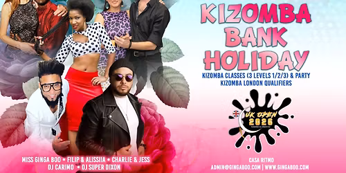 Criola London - Kizomba Spring Bank Holiday Sunday | UK Kizomba Qualifiers 