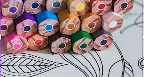 Adult Coloring and Read-Aloud at the Library