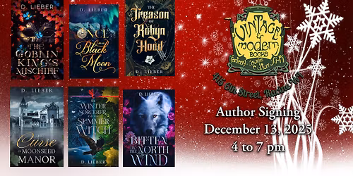 Author Bookstore Signing