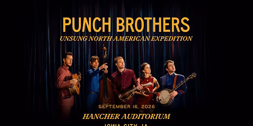 Punch Brothers Unsung North American Expedition