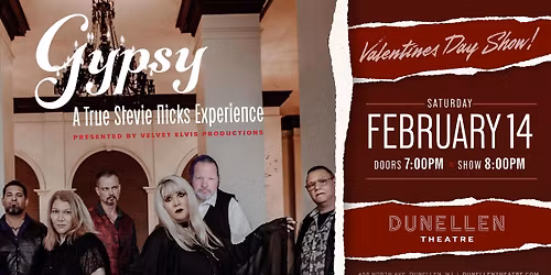 Gypsy, A True Stevie Nicks Experience Valentine's Show!