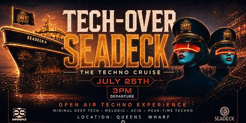 Tech\u2011over: Sunset Techno Cruise \u2014 Seadeck Brisbane