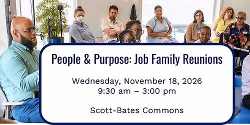 Job Family Reunions