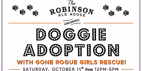 Doggie Adoption & Yappy Hour
