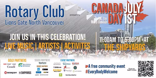 Rotary Club of Lions Gate presents Canada Day 