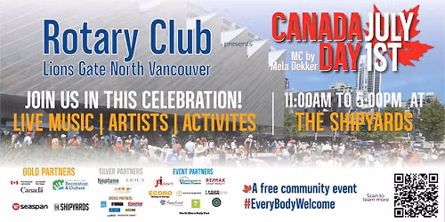 Rotary Club of Lions Gate presents Canada Day 