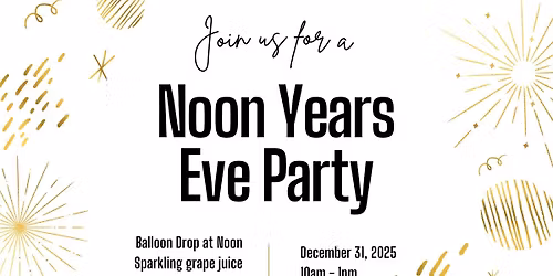 Noon Years Eve Party