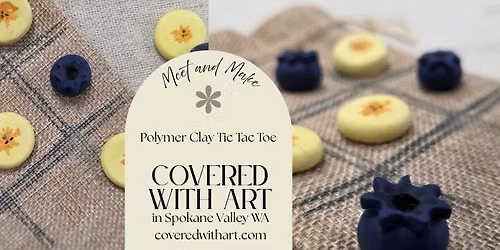 Meet and Make - Polymer Clay Tic Tac Toe