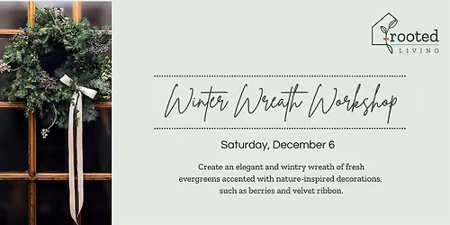 Winter Wreath Workshop