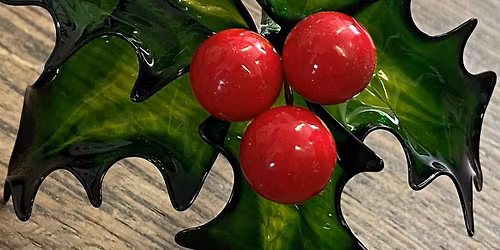Resin Dipped Holly and Mistletoe Workshops 
