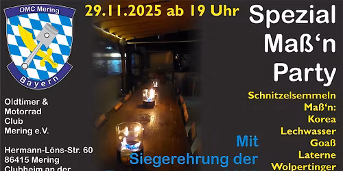 Spezial-Ma\u00df'n-Party