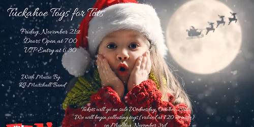 Annual Toys for Tots at Tuckahoe Moose Lodge