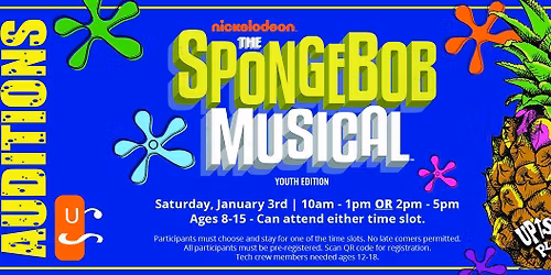 Audtitions - The Spongebob Musical - Youth Edition