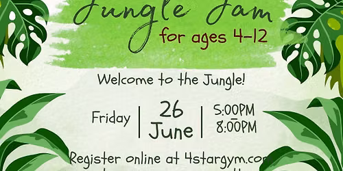 Kids Night Out - Jungle Jam!