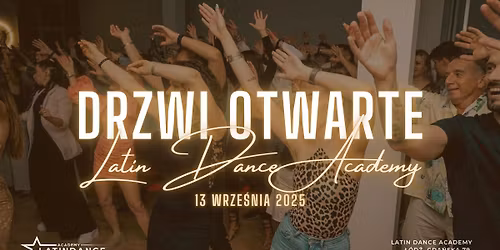 Taneczne Drzwi Otwarte w Latin Dance Academy! | 13 wrze\u015bnia '25