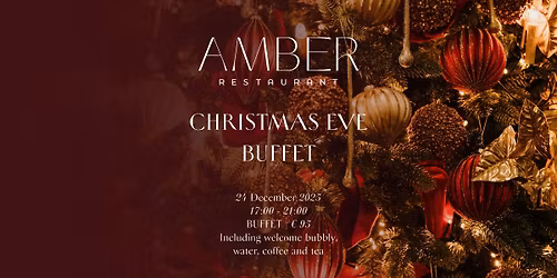 Christmas Eve Buffet at Amber Restaurant