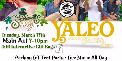 YALEO \u2013 The Ultimate Santana Experience | St. Patty\u2019s Day Music Festival