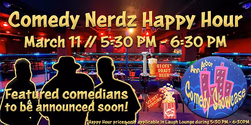Comedy Nerdz Happy Hour